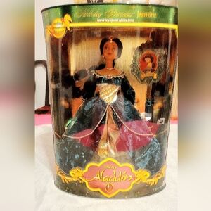 Disney Aladdin Jasmine Doll in Teal and Gold